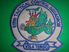 Us Air Force 619th Tactical Control Squadron Patch From Vietnam War Era