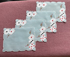 Vintage Cocktail Napkins Madeira Playing Cards Set Of 4