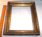 Circa 1850 Antique Lemon Gold Frame For 8  X 10  Picture   Victorian Gilt Wood