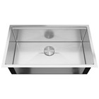 32-inch Workstation Kitchen Sink Single Bowl - Luvul    8 Accessories Included  
