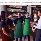 14 Pcs Plain Bib Aprons Bulk Mixed Color Commercial Apron With 2 Pockets Cooking