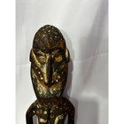 Old Rare Tribal Oceanic Papau-new Guinea Standing Ancestor Wood Figure Sculpture