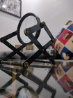 Brass Magnifying Glass     Antique Nautical Vintage Style Desk Top Magnifier      