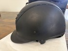 One K Defender Black English Equestrian Riding Helmet  Size Medium