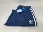 Adidas Boys Fleece Shorts   Blue Medium