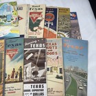 Vintage Texas Road Map Lot 1936 Dallas Centennial Conoco Sinclair Gulf 1950s