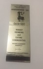 Vintage Matchbook Cover Matchcover My Brokers Restaurant   Davenport Iowa Ia