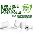 10 Rolls 3 1 8  X 230  Thermal Paper Pos Cash Registers Receipt Paper Roll 80mm