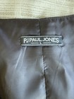 Pj Paul Jones Men s 2 Vests Waistcoat Gray Herringbone And Brown Size L Regular