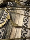 Vintage Solid Brass Art Deco  Regency Hanger