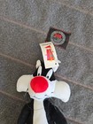 Vintage 1997 Ace Looney Tunes Sylvester Cat Plush Stuffed 10  W  Tag