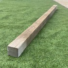 Wood Timber - 4  X 4  X 7  - Solid Lumber Post Beam Construction Wood