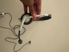 Microsoft Xbox 360 Wired Chat Headset 2 5mm Boom Mic Mute volume Gray