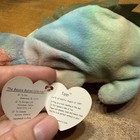 Ty Beanie Babies Iggy The Iguana 1997 Plush Stuffed Animal Toy Mint With Tags