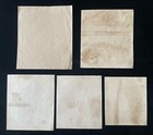 Chinese Bonds 5 Pcs 0 5 1 2 3 5 Yuan Chinese Soviet Republic  1933  r007