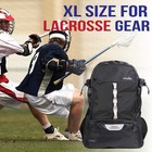 Athletico Lacrosse Bag - Extra Large Backpack - Field Hockey Equipment-two Stick