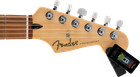 Fender Color Lcd Chromatic Clip-on Original Tuner For Guitar  Uke  Bass And More