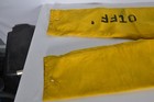 Vintage 90 s Sierra Duramid Fireman Bunker Pants Gore-tex Nomex Yellow 34 X 34