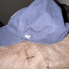    47 Blue Minor League Baseball Cap Adjustable Strapback Team Logo Hat