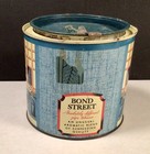 Vintage Philip Morris Bond Street Pipe Tobacco Round Tin - Empty