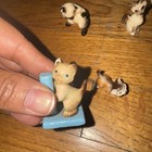 Vintage Hagen Renaker Mini  Siamese Cats Ceramic Figurines Set 9