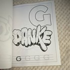 Funny Art Press How To Draw Graffiti Abc Paperback Coloring Book Ages 4-8