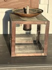 3 Vintage Copper Square Porch Light Ceiling Fixtures Sconce