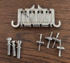 Oem Epiphone Ebo Eb3 Bass Bridge Nickel 3 Point   Bolts   Saddles Eb-o Complete