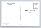 Liberty Ny-new York  Liberty High School Vintage Souvenir Postcard