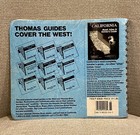 Vtg Thomas Guide - King County 1988 Street Guide Directory W Fold Out Fwy Map