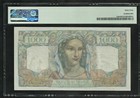 France   1000 Francs Minerve 22-11-1945   Pmg   Choice Unc 64  ref 1947 