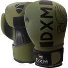 Dxm Sports Boxing Gloves Men Women Punching Training Sparring Glove Black Green