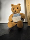 Vintage 1981 Fisher Price Toys Girl Brown Teddy Bear Plush 15     248