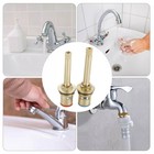 Bathroom Shower Long Handle Brass Tap Valve Core Top Replacement Valves Fittings