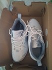 New Balance Women s 608 V5 Comfort Trainer Shoes White blue