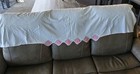 Vtg Crotchet Pink Pencale By Penny s Cotton Double Bed Flat Sheet   Pillowcases 
