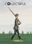 Britains - Vintage Lead Soldier  pre War   - German Soldier Marching     907