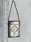Sterling Silver Calling Card Box Case Purse Chain Signed Designer Gorham Antique