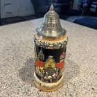 Old German Collectors Edition Hand Crafted Beer Stein With Coa No 296 2000 Made