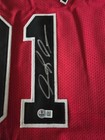 Dennis Rodman Signed Chicago Bulls Red Jersey Beckett Authenticated