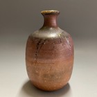 Izuru Yamamoto   Bizen Ware A847   Japanese Pottery Tokkuri Sake Bottle Vase