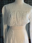 Lovely Edwardian Lawn Dress W Lots Of Great Lace 