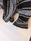 Baja Mexican Blanket Pullover Sweater Hoodie Mens L Poncho Boho Hippie Unisex