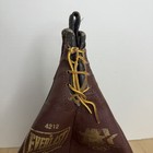 Vtg Everlast 4212 Leather Punching Speed Bag 1984 Olympics Usa  needs Bladder 