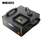 Shehds Upgraded 1500w Smoke Fog Machine Rgb 24 Led Dmx Dj Party Stage W remote