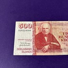 Iceland- 500 Kronur-2001