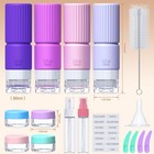 Tocelffe 19pack Travel Bottles For Toiletries tsa Approved Silicone Travel Conta