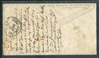 1860s Civil War Cover Delaplane Va To Philadelphia Pa 3c Stamp Manuscript Note