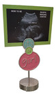 Baby Keepsake Ultrasound Photo Holder Sonogram Picture Clip Block Mom To Be