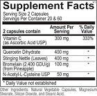 Ortho Molecular Product Natural D-hist - 120 Capsules New